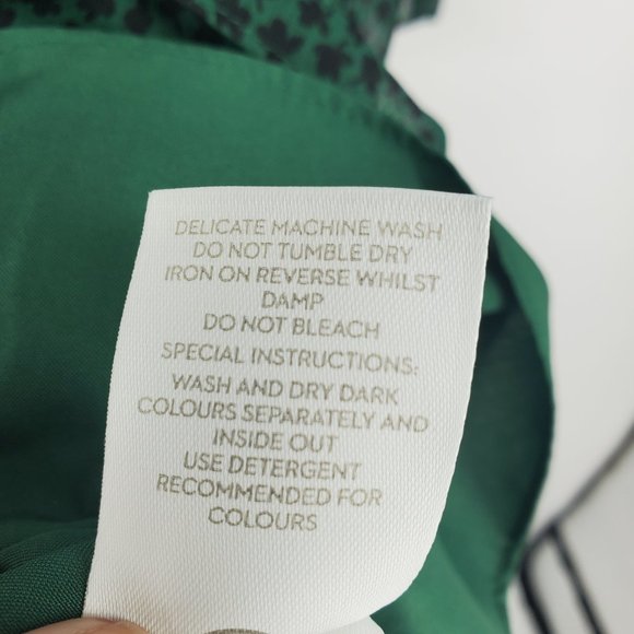 Boden Green Long Sleeve Dress - Picture 10 of 11